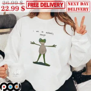 Frog I Am So Endlessly Enough Vintage Shirt