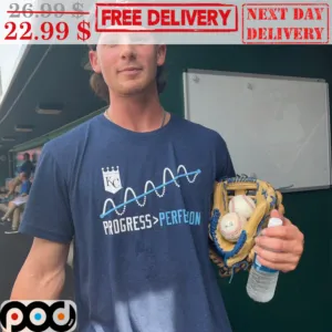 KC Progress To Perfenion Baseball Shirt