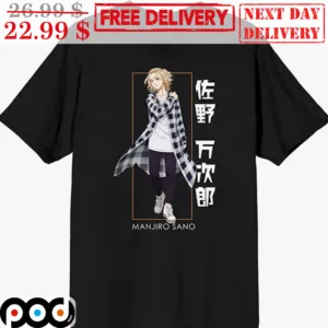 Mikey Manjiro Sano Tokyo Revengers Vintag Shirt