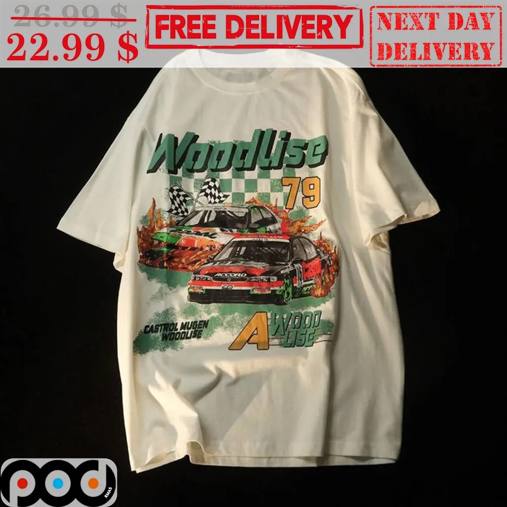 Woodlise 79 Castrol Musen Woodlise Cars Racing Vintage Shirt