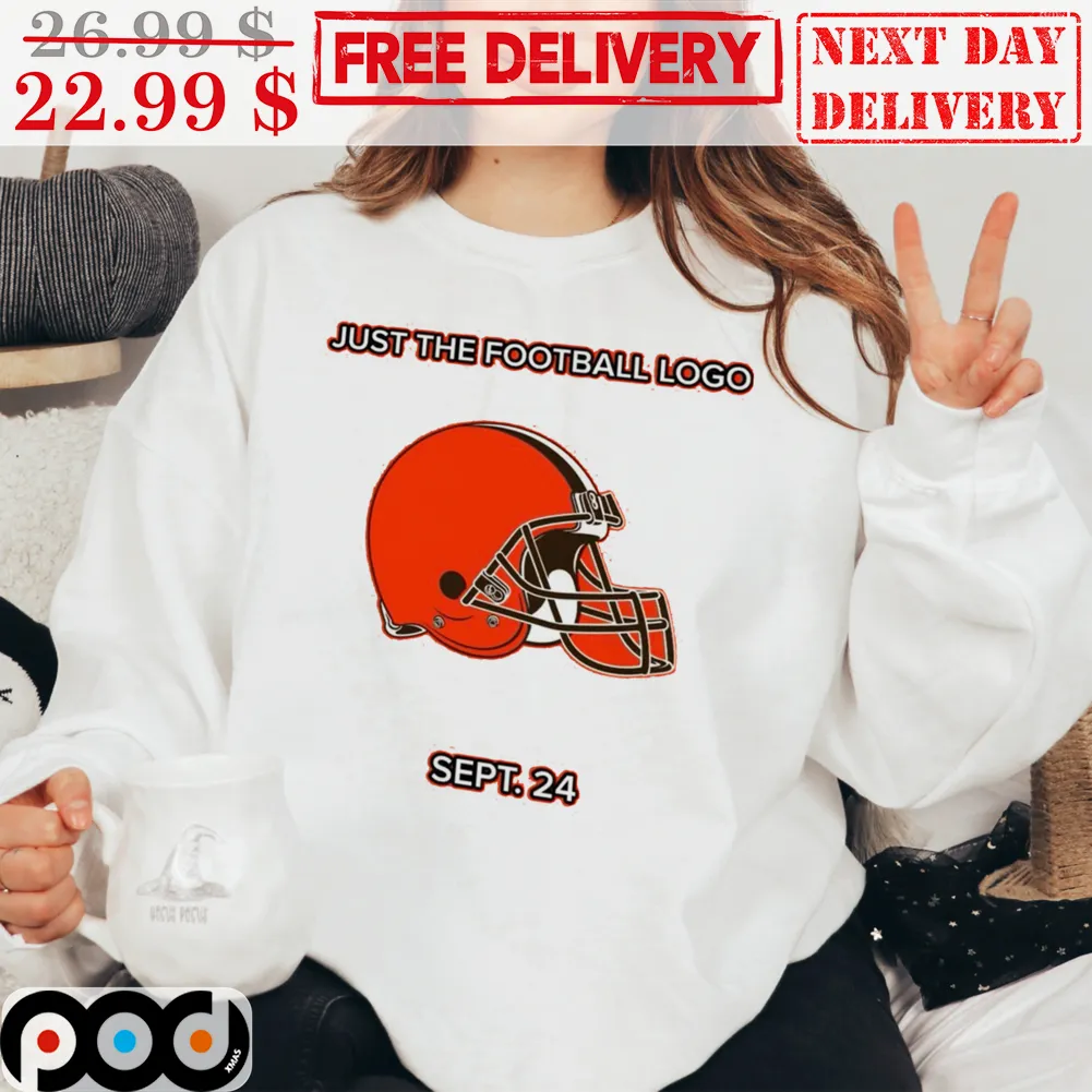 NFL Helmet Just For The Football Logo Shirt
