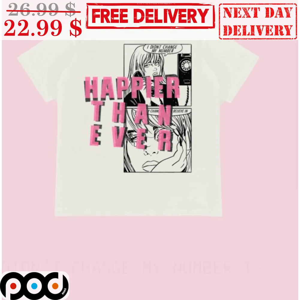 Billie Eilish Happier Than Ever Art Shirt