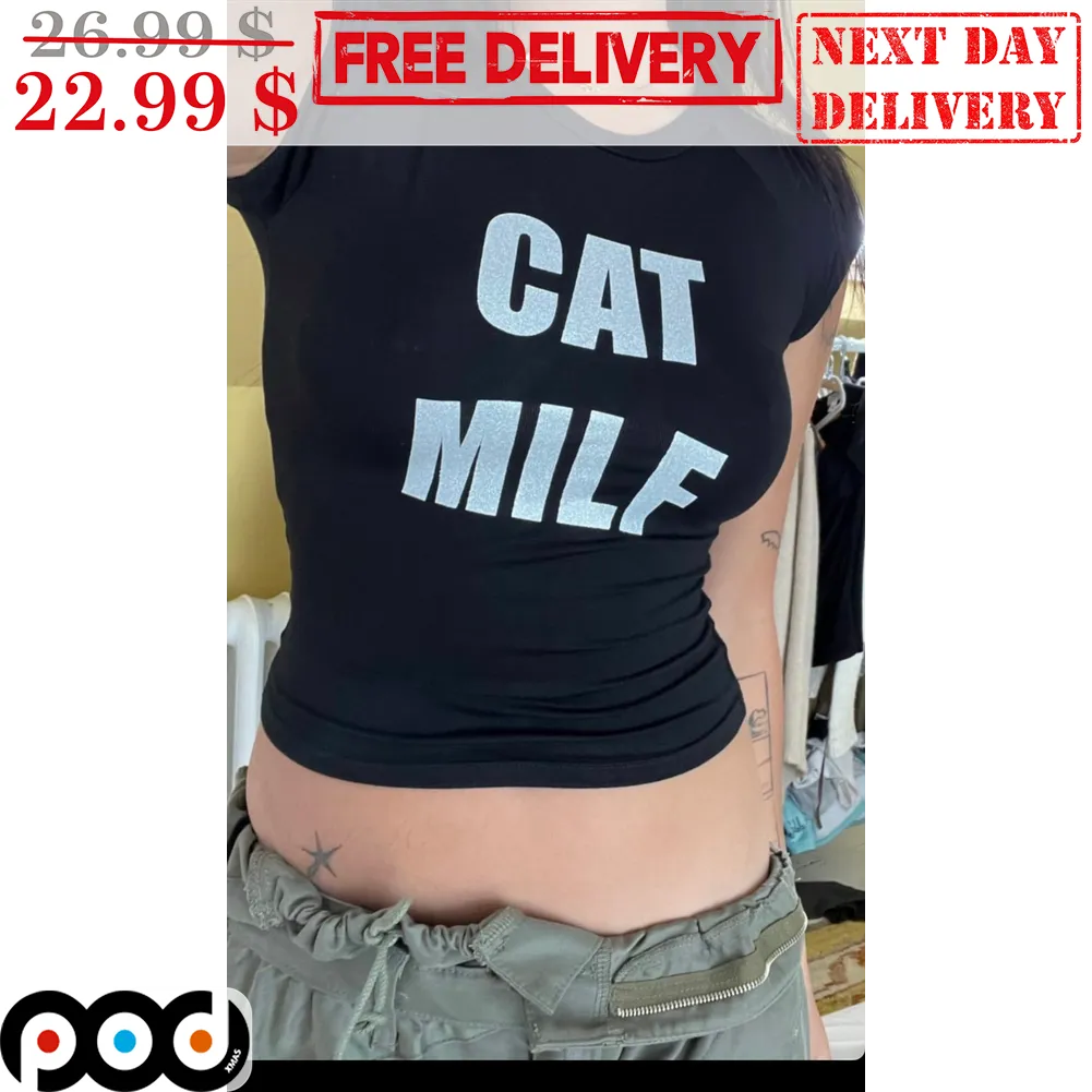 Cat MILF Vintage Shirt