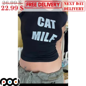 Cat MILF Vintage Shirt