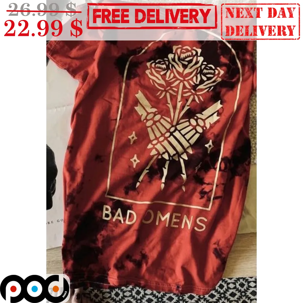 Hand Rose Bad Omens Vintage Shirt