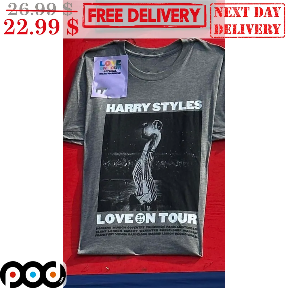 Harri Styles Love On Tour 2023 Sing Vintage Shirt