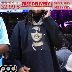 Quavo At The Lakers Game Shirt