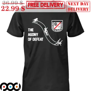 Skiing The Agony Of Defeat Baseball Shirt