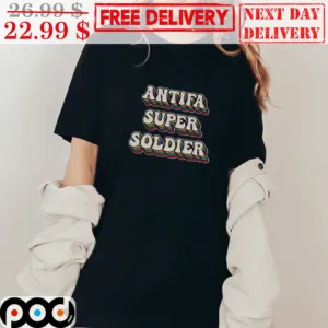Antifa Super Soldier Colorful Shirt