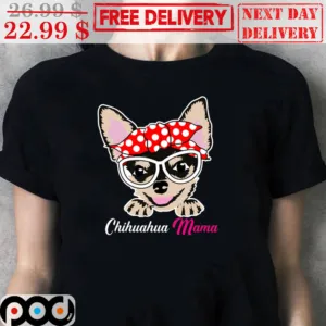 Chihuahua Mama Cute Vintage Shirt