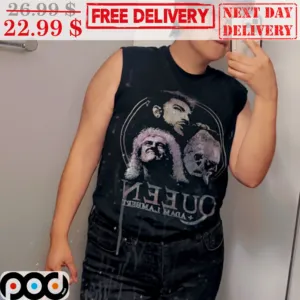 Queen Adam Lambert Band Vintage Shirt