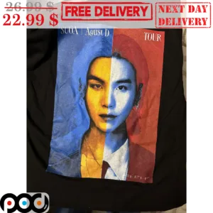 Suga Agust D Tour BTS Vintage Shirt