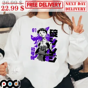 Ikari Shinji Neon Genesis Evangelion 01 Shirt