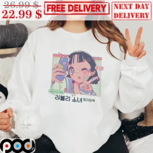 Little Girl Selfile Hi Cute Shirt