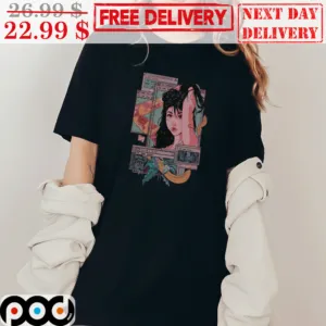 Tattoos Cool Girl Sexy Flower Nature Snake Folder Computer Vintage Shirt