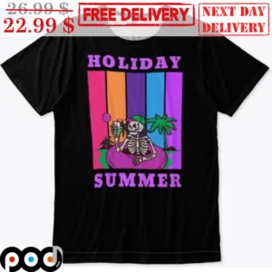 Holiday Summer Skeleton Vintage Shirt