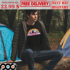 I Ride Bussy LGBTQ Rainbow Vintage Shirt