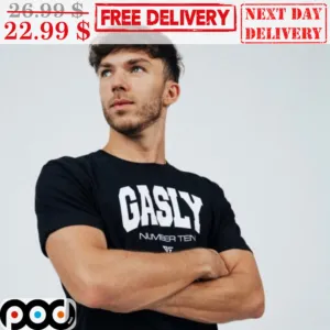 Gasly Number Ten Vintage Shirt