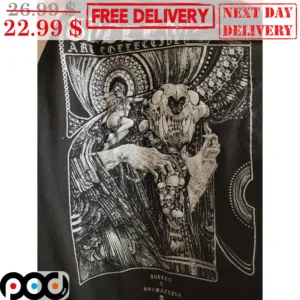 Sullen Are Collective Ghost Skull Horror Vintage Shirt