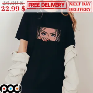 2D Girl Look Straight You Shirt