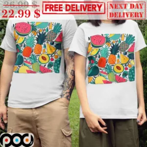 Summer Fruit Nature Colorful Shirt