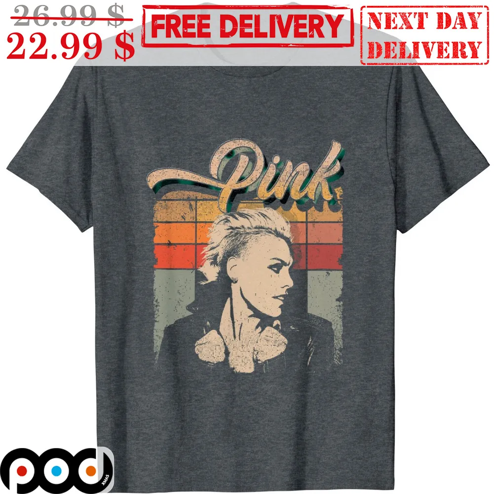 Pink Summer 2023 Tour Concert Carnival Vintage Retro Shirt