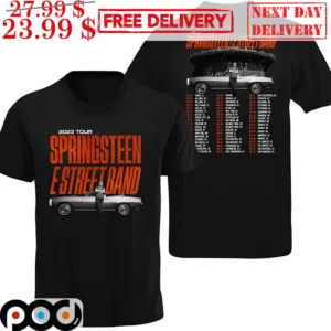 2023 Tour Bruces Springsteen Estreet Band Shirt