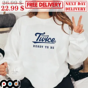 Team Twice Ready To Be World Tour 2023 Shirt