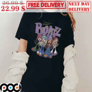 Bratz Four Group Doll Cute Shirt