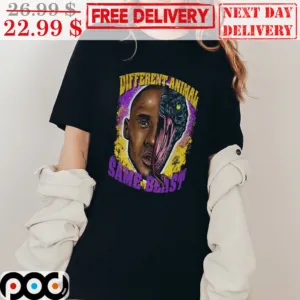 Different Animal Same Beast Kobe Bryant King Cobra NBA Shirt