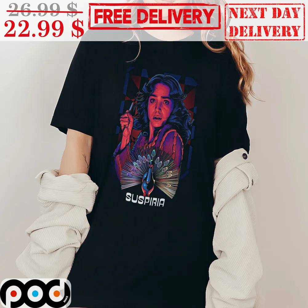 Suspiria Horror Movie Peacock shirt