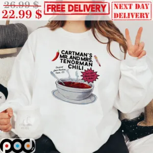 Cartman's Mr And Mrs Tenorman Chili Soup Shirt