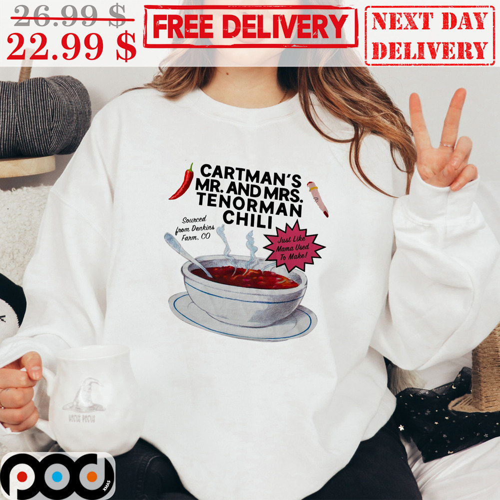 Cartman's Mr And Mrs Tenorman Chili Soup Shirt