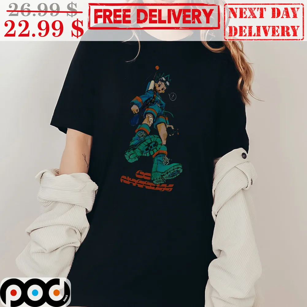 Gon Hunter X Hunter Anime Boy Cute Vintage Shirt
