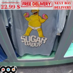 Homer Simpson Sugar Daddy Funny Shirt