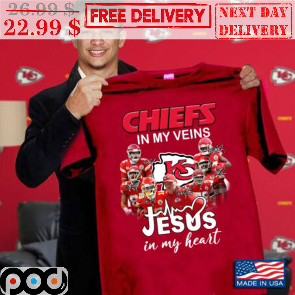 Buy Kansas City Chiefs Heart Shirt For Free Shipping CUSTOM XMAS