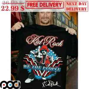 Kid Rock We The People Middle Finger Vintage Shirt