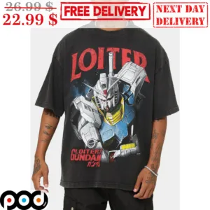 Loiter Gloiterx Gundam Vintage Shirt