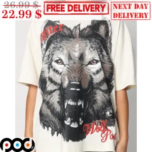 Loiter Wolf Pack Vintage Shirt