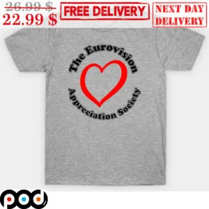 The Eurovision Appreciation Society Heart 2023 Shirt