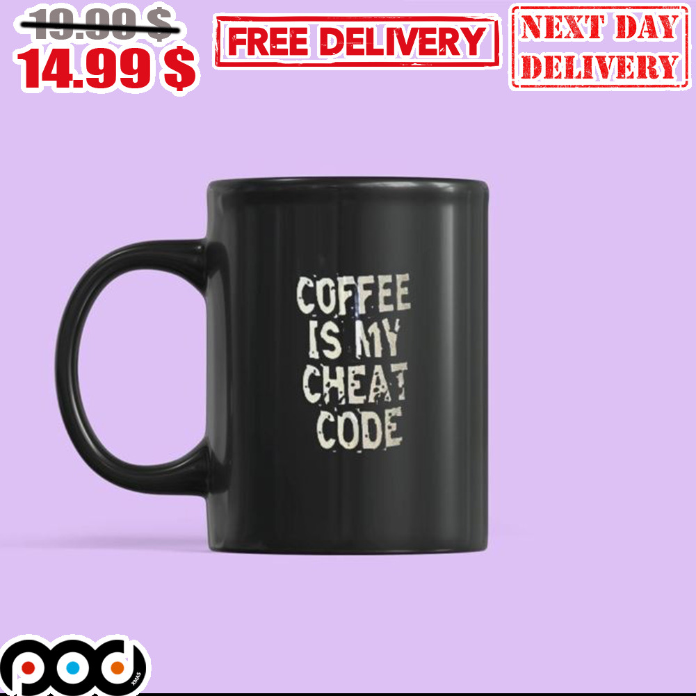 Coffee Is My Cheat Code Mug
