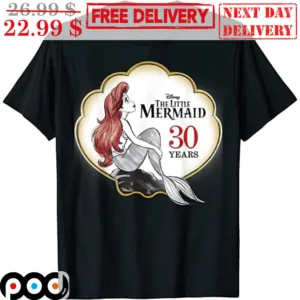 Disney The Little Mermaid 30 Years Shirt