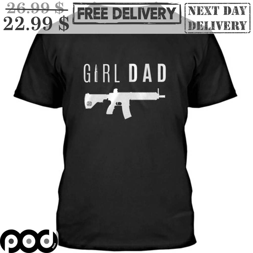 Gun Girl Dad Vintage Shirt