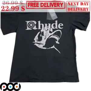 Rhude Shark Black Shirt