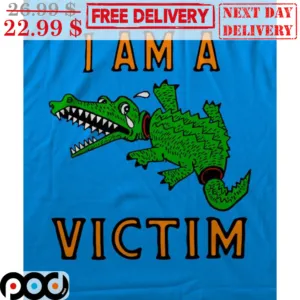 Alligator I Am A Victim Shirt