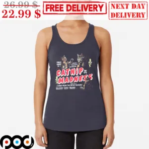 Catnip Madness A Weed From The Devil's Garden Tank Top Shirt