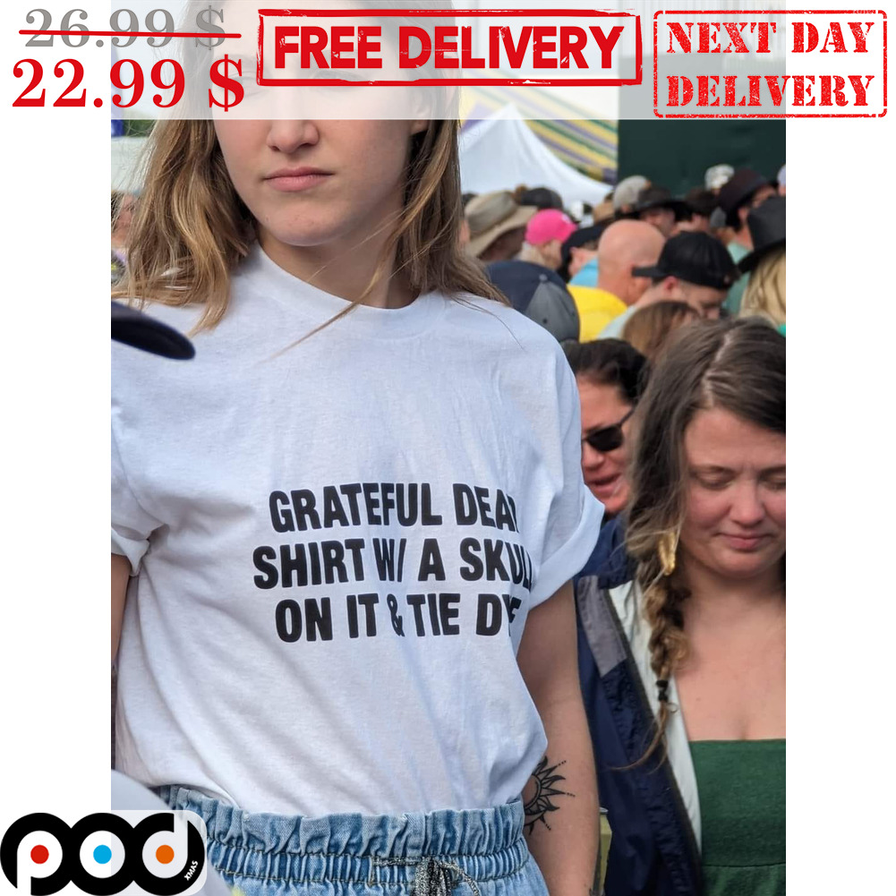 Printed T-shirt - Light blue/Grateful Dead - Ladies