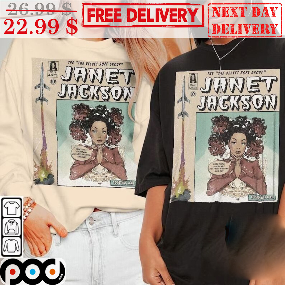 janet jackson tour t shirt