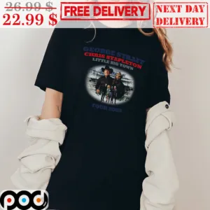 George Strait Chris Stapleton Big Town Tour 2023 Country Music Vintage Shirt