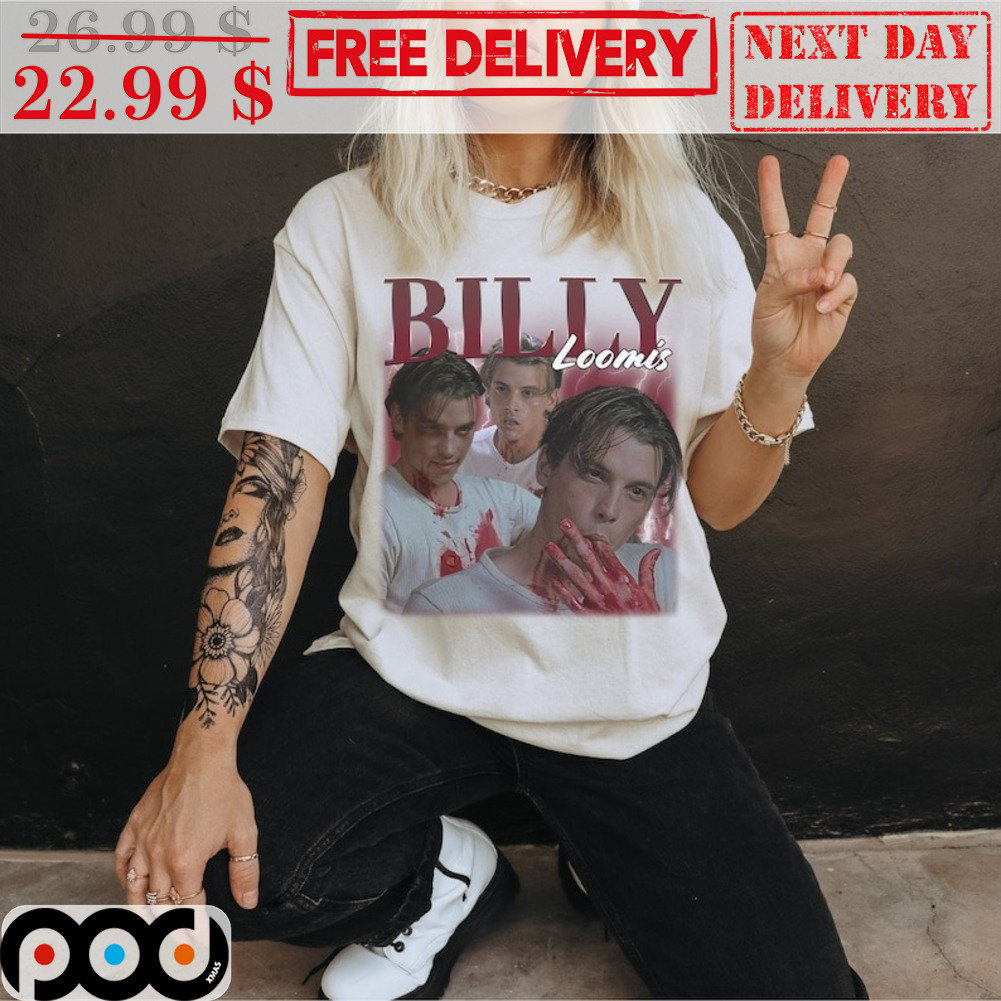 UPDATED Retro Scream Billy Loomis Shirt Let's Watch 